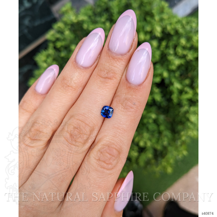 1.04 Ct. Blue Sapphire from Thailand