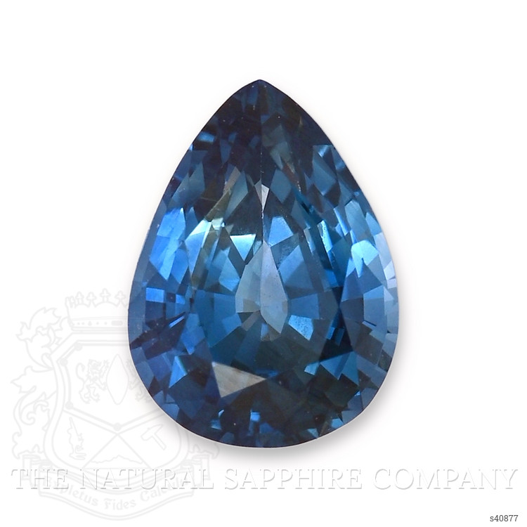 1.38 Ct. Blue Sapphire from Ceylon (Sri Lanka)