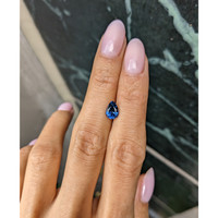 1.38 Ct. Blue Sapphire from Ceylon (Sri Lanka) Life Style
