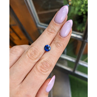 1.57 Ct. Blue Sapphire from Ceylon (Sri Lanka) Life Style