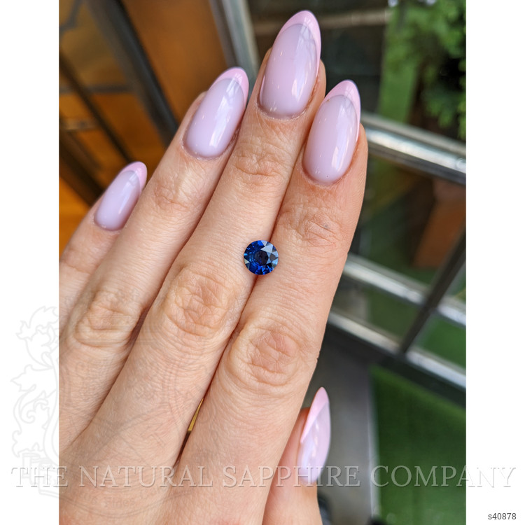 1.57 Ct. Blue Sapphire from Ceylon (Sri Lanka)