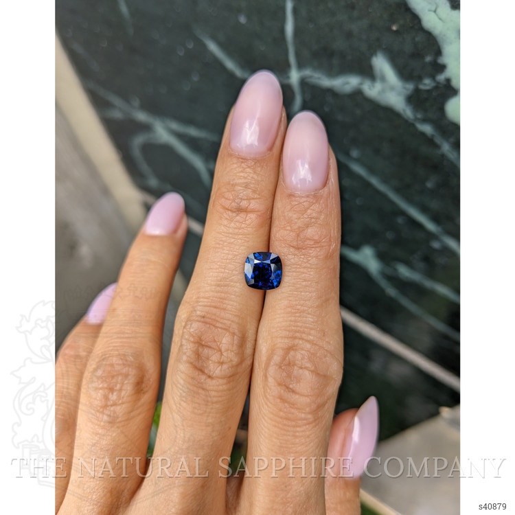 2.06 Ct. Blue Sapphire from Thailand