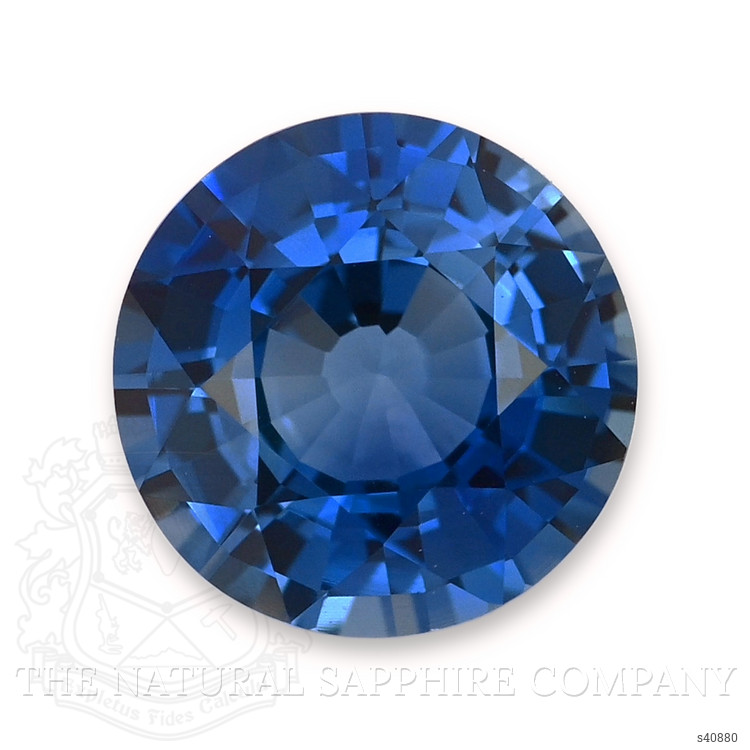 2.21 Ct. Blue Sapphire from Ceylon (Sri Lanka)