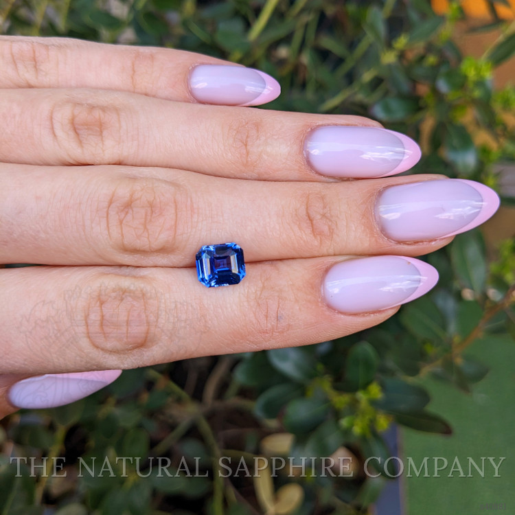 3.08 Ct. Blue Sapphire from Ceylon (Sri Lanka)