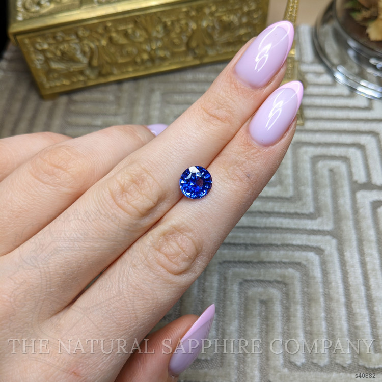 3.24 Ct. Blue Sapphire from Ceylon (Sri Lanka)