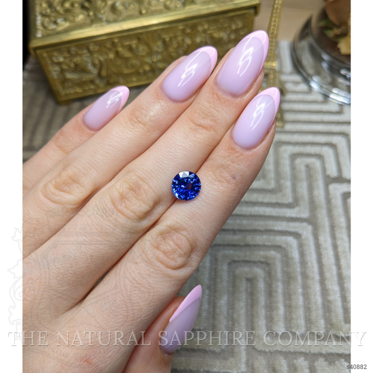 3.24 Ct. Blue Sapphire from Ceylon (Sri Lanka)