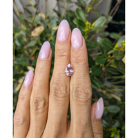 2.61 Ct. Padparadscha Sapphire from Ceylon (Sri Lanka) Life Style