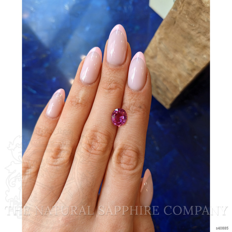 3.43 Ct. Pink Sapphire from Ceylon (Sri Lanka)