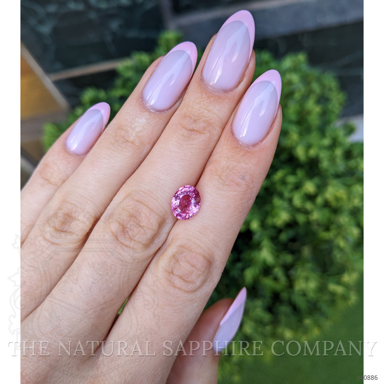2.76 Ct. Pink Sapphire from Ceylon (Sri Lanka)