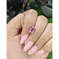 2.56 Ct. Pink Sapphire from Madagascar Life Style