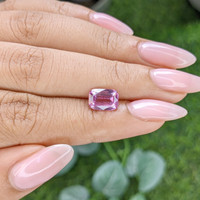 2.56 Ct. Pink Sapphire from Madagascar Life Style