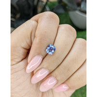 1.60 Ct. Blue Sapphire from Madagascar Life Style