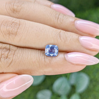 1.60 Ct. Blue Sapphire from Madagascar Life Style