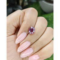 2.52 Ct. Purplish Pink Sapphire from Madagascar Life Style