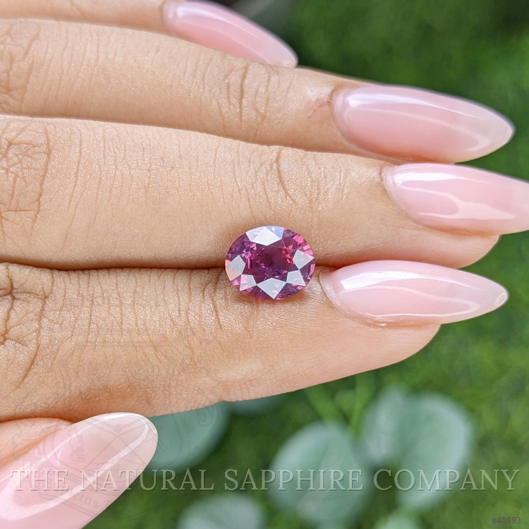 2.52 Ct. Purplish Pink Sapphire from Madagascar