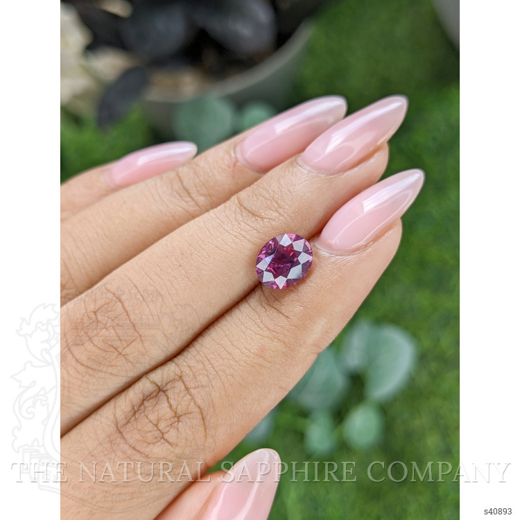 2.52 Ct. Purplish Pink Sapphire from Madagascar
