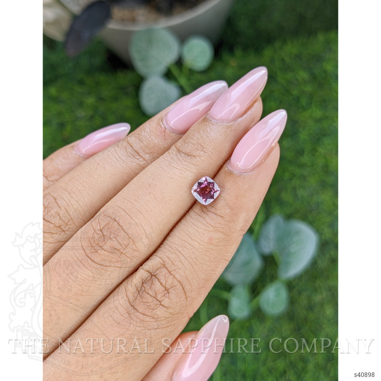 1.39 Ct. Purplish Pink Sapphire from Madagascar