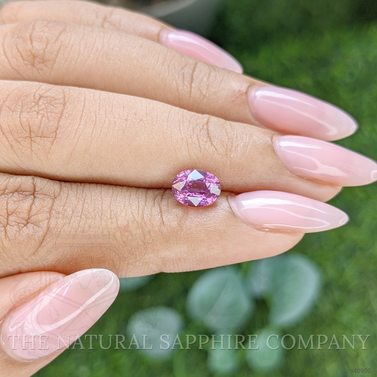 1.61 Ct. Purplish Pink Sapphire from Madagascar