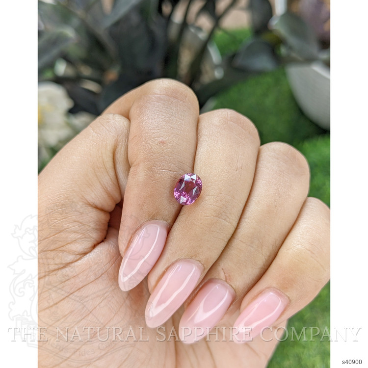 1.61 Ct. Purplish Pink Sapphire from Madagascar