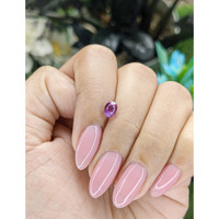 1.05 Ct. Pinkish Purple Sapphire from Tanzania Life Style