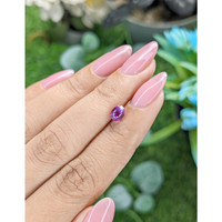 1.05 Ct. Pinkish Purple Sapphire from Tanzania Life Style