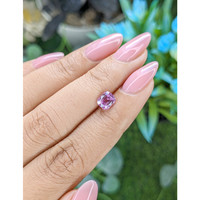 1.31 Ct. Purplish Pink Sapphire from Tanzania Life Style