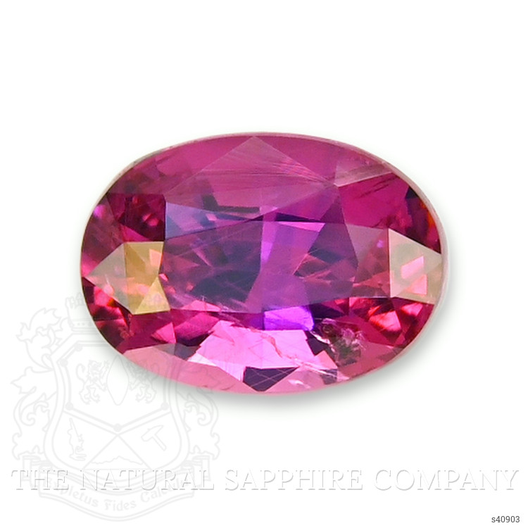 1.11 Ct. Purplish Pink Sapphire from Tanzania