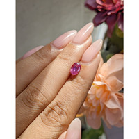 1.11 Ct. Purplish Pink Sapphire from Tanzania Life Style