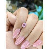 1.15 Ct. Purplish Pink Sapphire from Tanzania Life Style