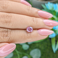 1.15 Ct. Purplish Pink Sapphire from Tanzania Life Style