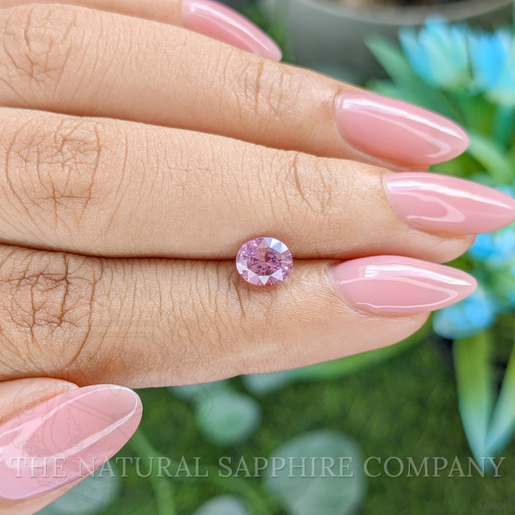1.15 Ct. Purplish Pink Sapphire from Tanzania