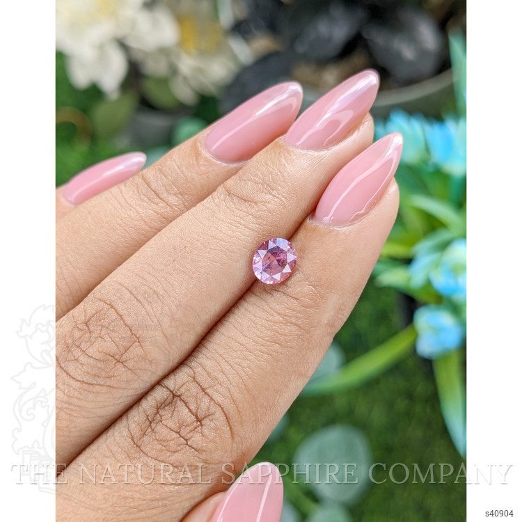 1.15 Ct. Purplish Pink Sapphire from Tanzania
