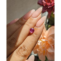 1.06 Ct. Purplish Pink Sapphire from Tanzania Life Style