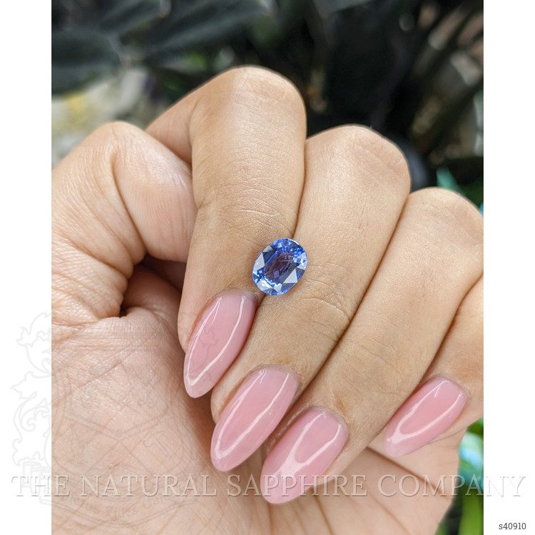 2.06 Ct. Blue Sapphire from Tanzania