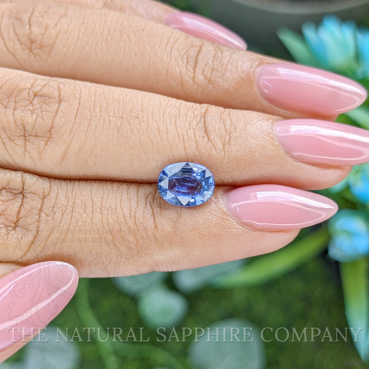 2.06 Ct. Blue Sapphire from Tanzania