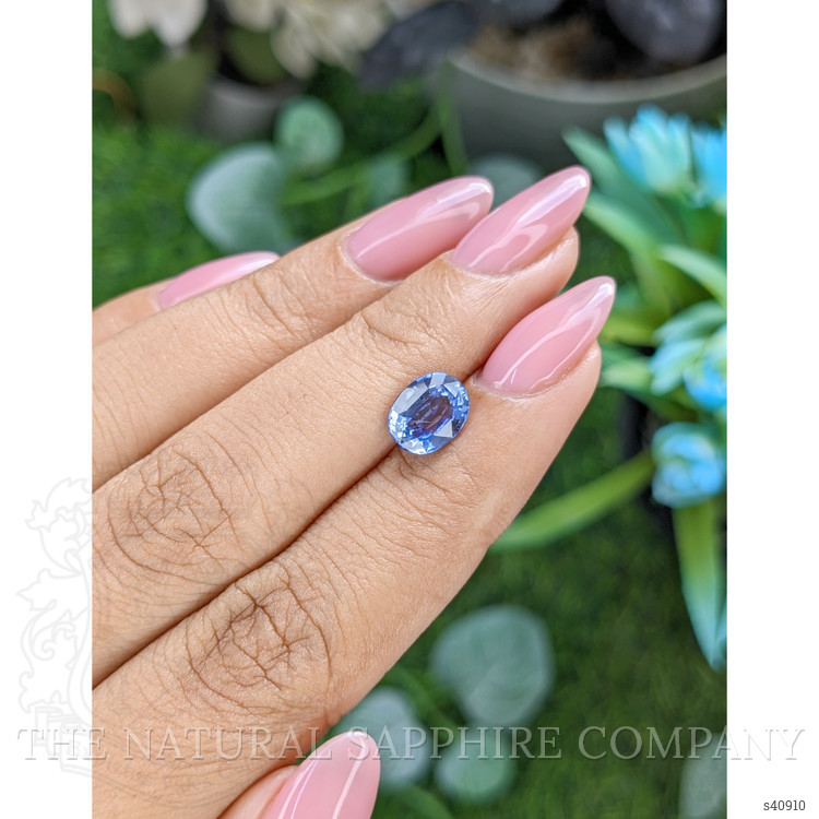 2.06 Ct. Blue Sapphire from Tanzania