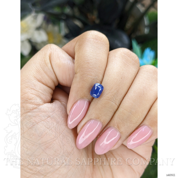 1.69 Ct. Purplish Blue Sapphire from Tanzania
