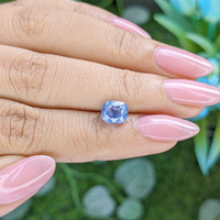 2.02 Ct. Blue Sapphire from Tanzania Life Style