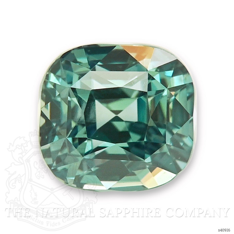2.06 Ct. Bluish Green Sapphire from Tanzania