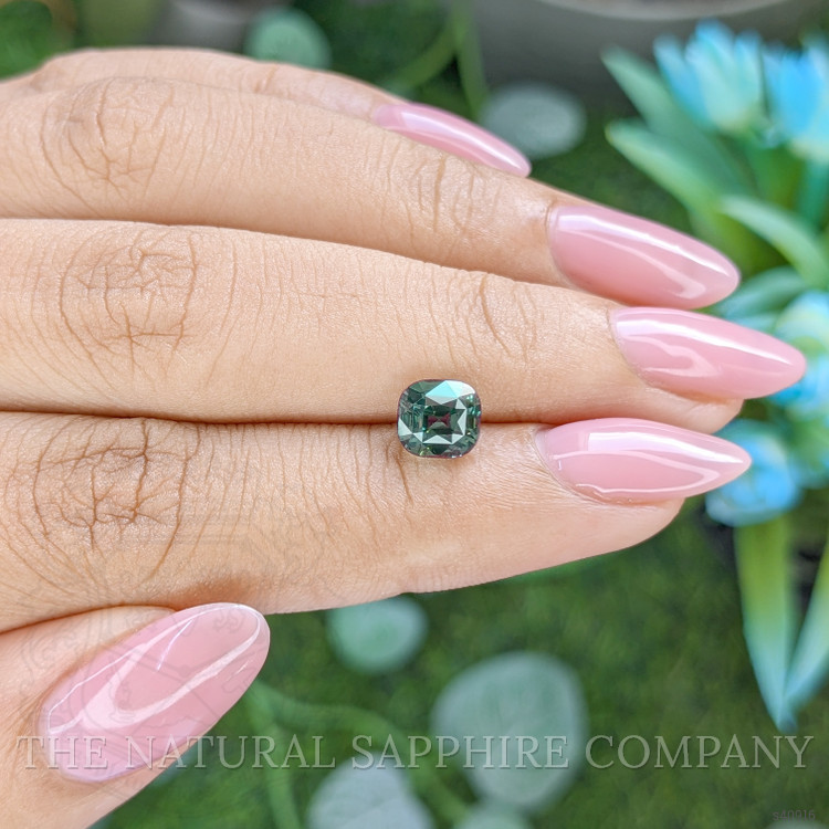 2.06 Ct. Bluish Green Sapphire from Tanzania