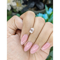 1.46 Ct. Peach Sapphire from Tanzania Life Style