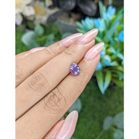 1.52 Ct. Bluish Purple Sapphire from Tanzania Life Style
