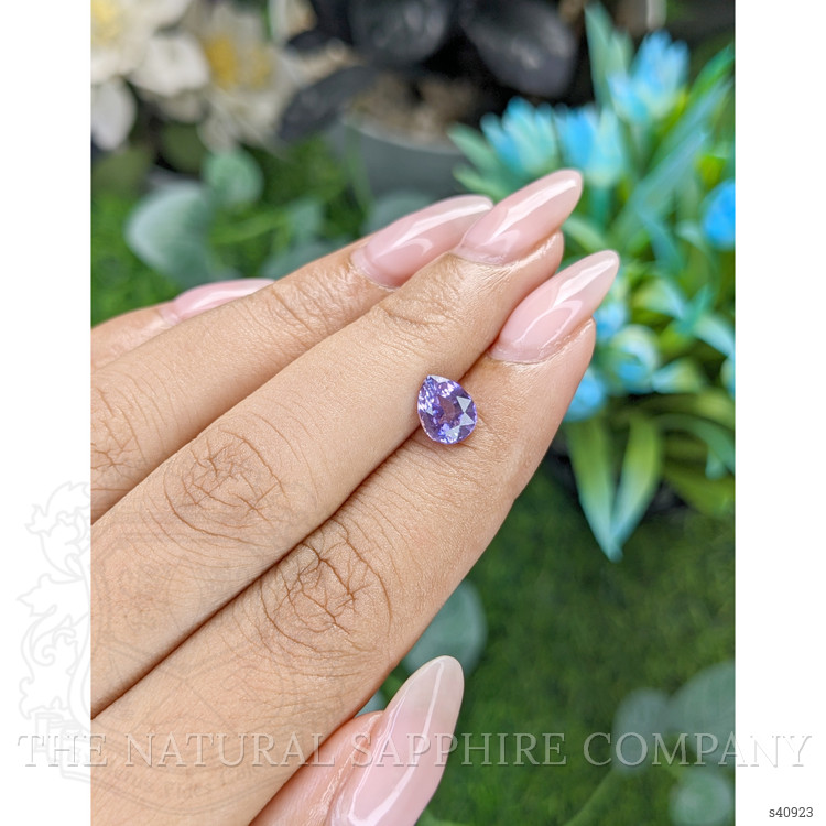 1.52 Ct. Bluish Purple Sapphire from Tanzania