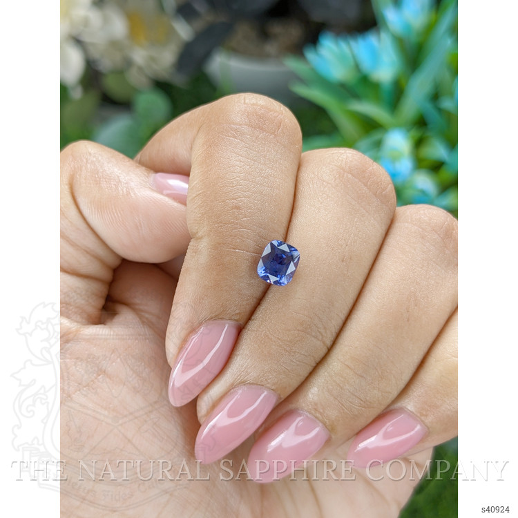 1.52 Ct. Purplish Blue Sapphire from Tanzania