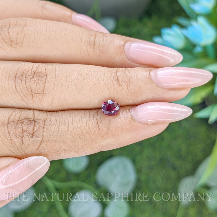 1.01 Ct. Purplish Pink Sapphire from Tanzania
