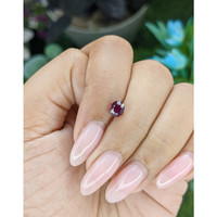 1.01 Ct. Purplish Pink Sapphire from Tanzania Life Style