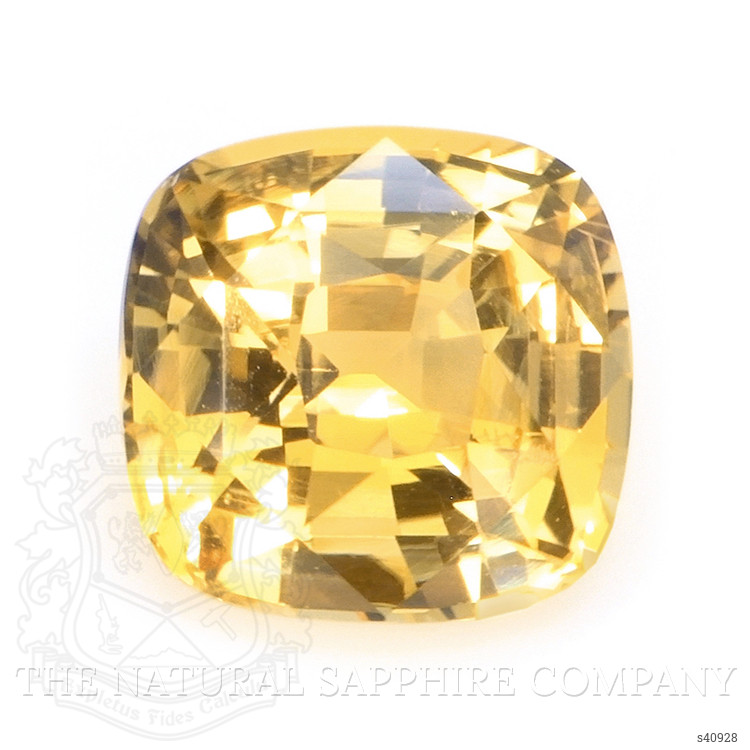2.18 Ct. Yellow Sapphire from Ceylon (Sri Lanka)