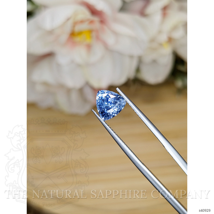 2.61 Ct. Blue Sapphire from Ceylon (Sri Lanka)
