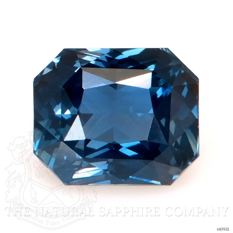 2.11 Ct. Greenish Blue Sapphire from Ceylon (Sri Lanka)