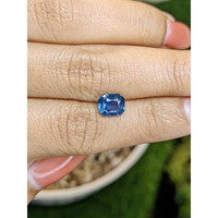 2.11 Ct. Greenish Blue Sapphire from Ceylon (Sri Lanka) Life Style